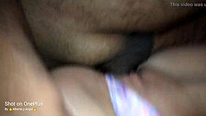 Alberto and Angie in Group Threesome Cock Action