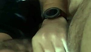 Fat brazilian bear gets deepthroat blowjob with gagging