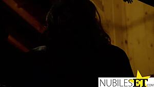 Sabrina the Witch's Magical Halloween Hookup with Petite Hardcore Riding