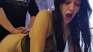 Rough phone sex with horny milf couple