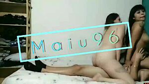 Cinday01 engages in oral sex.