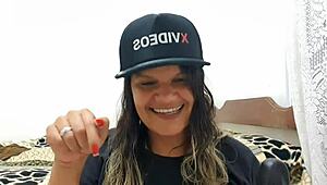 wender gets cursed as the biggest cuckold masochist in the neighborhood during a webcam session