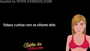 Intense first anal fucking in erotic story