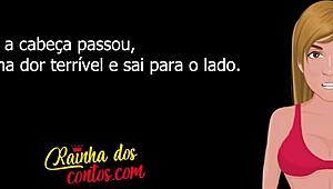 Intense first anal fucking in erotic story