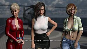 Hey, let's dive into this anime mommy fucking scene with huge tits and cartoon hentai action