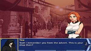 I dominate my slave with my cock in this Star Wars hentai part 4