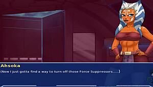 I dominate my slave with my cock in this Star Wars hentai part 4