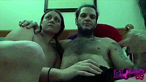 Horny Chick Loving My Big White Cock