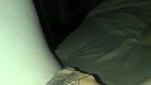 She casually masturbates her pussy in a relaxed home setting, building up to an intense solo session.