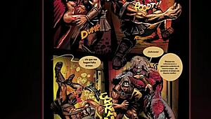 Succubus Dominates in Rough Arena Stage Comic