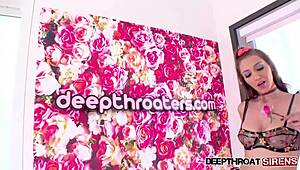 After Playing With A Toy Checking The Depth Of Her Throat PASSIONATE Bella Rolland Proceeded To The Sweetest - Cock