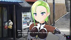 Magicami features taimanin ira in animated adventures