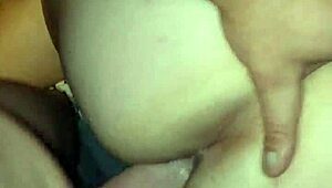 milf gets a doggie style creampie