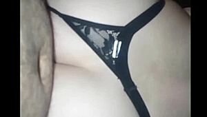 Masked married woman offers her services.