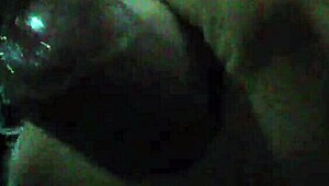 quick solo handjob with music playing