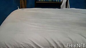 a sensual massage turns into intense carnal sex