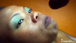 Breanna Xtreme Lolli Tongue Play in Wild Fetish Action Now