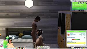 Wow, the pregnant prostitute gets fucked hard in the ass by her pimp!