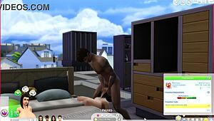 Wow, the pregnant prostitute gets fucked hard in the ass by her pimp!