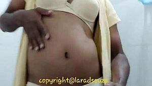 Sexy Indian Crossdressing Shemale Ladyboy Milf Lara Dsouza Experiences Deep Emotional Pleasure In Video