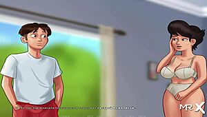 i was masturbatin with the police baton in summertime saga e2 72