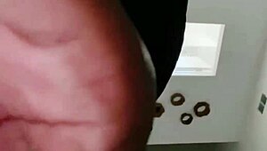 Having sex with Riah on vacation, then friend joins to record.