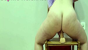 hey, my cute girlfriend with big ass rides thick dick good