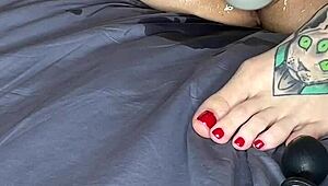 Water Show Turns Into Interracial POV Squirting With My King