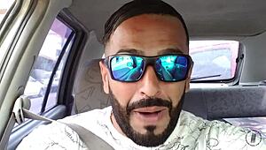 bibi tsunami showing off her latina body backstage before the cumshot