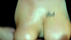 Amateur POV blowjob and breast play with milf