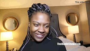 fresh ebony newbie lashay shorty shows phat booty pussy