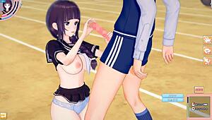 summertime saga episode where sexy milf neighbor gets help in the garden