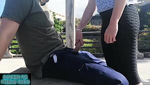 quick risky fuck with a foreigner