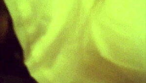 Horny ginger milf eagerly sucks cock in the bedroom. She loves the taste and rhythm.