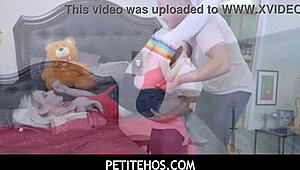 petite jessie saints loves getting her pussy wet with fucking, feeling so teen and sexy