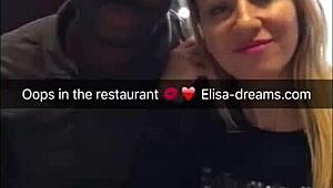 second day in paris flashing my big black cock