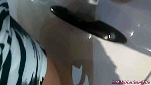 me and my friend bibi tsunami messing around on the street