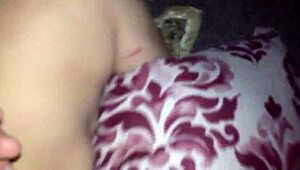 Mature woman engages in intimate activity