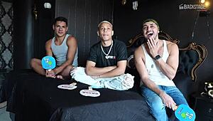 backstage leo felipo horny in maintenance with big cock bareback group