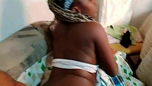 Loving that big dick, ebony queen goddess masters deepthroat. Flawless skin in lingerie slays with sucking skills on Mastermeat1's monster cock.