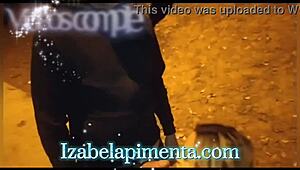 Izabela Pimenta finds neighborhood guys for a wild gangbang