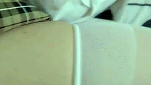 drilling the slutty schoolgirl niece after class, filling her tight hole with cum