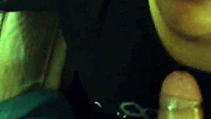 Stephanie's Homemade Sucking Session with Mature Teen