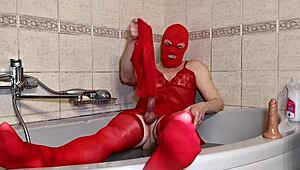 Santa relaxes after christmas