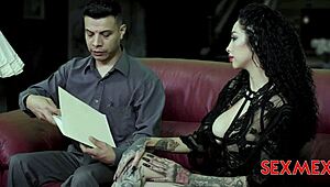 I crave touching sensual lady vampire Kitzia Suárez and her wet shaved pussy