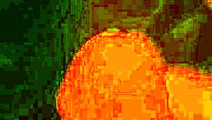 Tied up for intense cock play