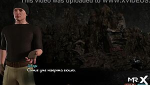 In the animated world of TreasureofNadia, the redhead girl craves her pussy to be masturbated intensely in episode 2 41