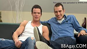 Free Gay Porn Features Large Schlong Action