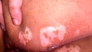 her first time anal experience unfolds