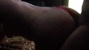 Married ass wiggles in doggystyle bend